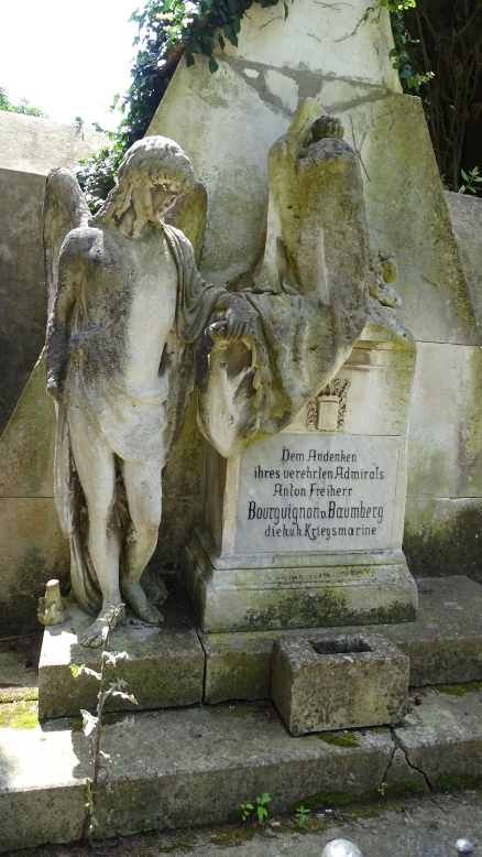 Anton Bourguignon von Baumberg báró síremléke
